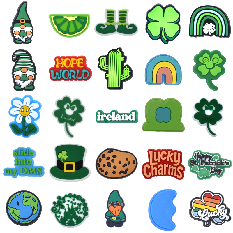 Women'S Accessories For Crocs - Green Shoe Charms for Crocs Accessories