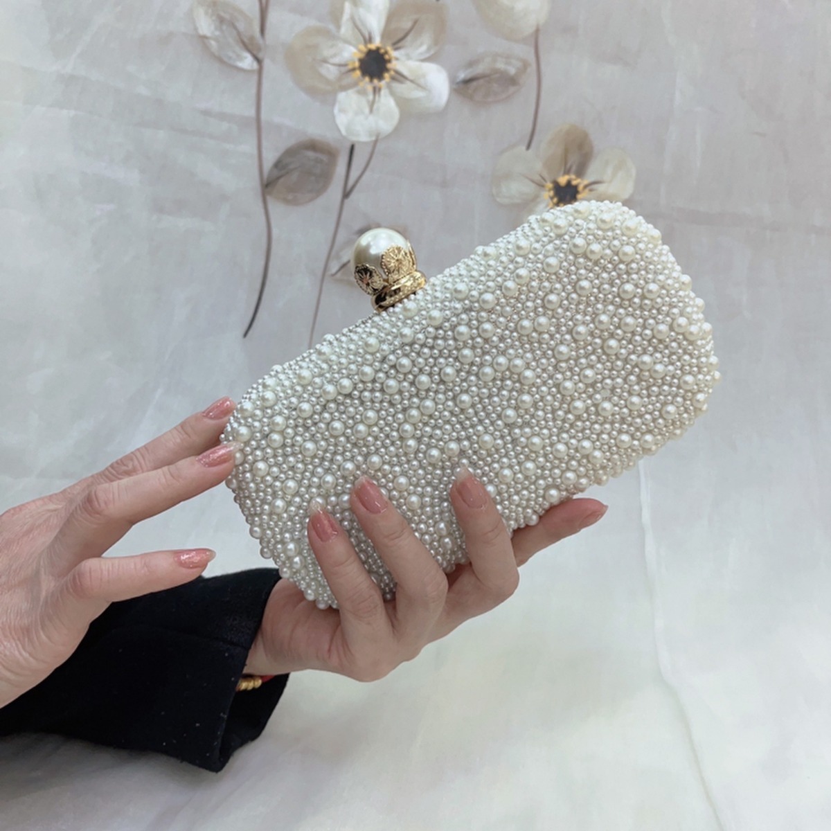 Wallet Chain Bag - Luxury Wedding Evening Dress Bag Chain