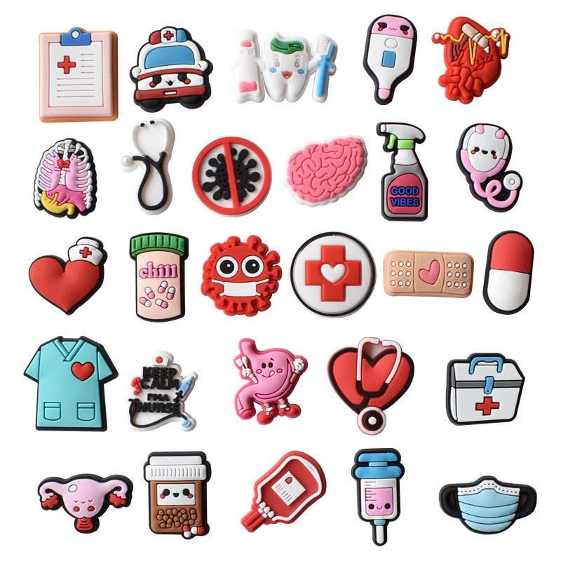 Women'S Accessories For Crocs - Nursing Shoe Charms for Crocs Accessories