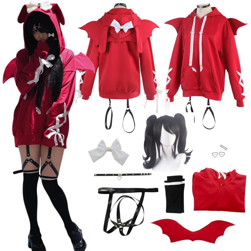 Women Accessories Kit - Game Rain Ame Costume Anchor Girls