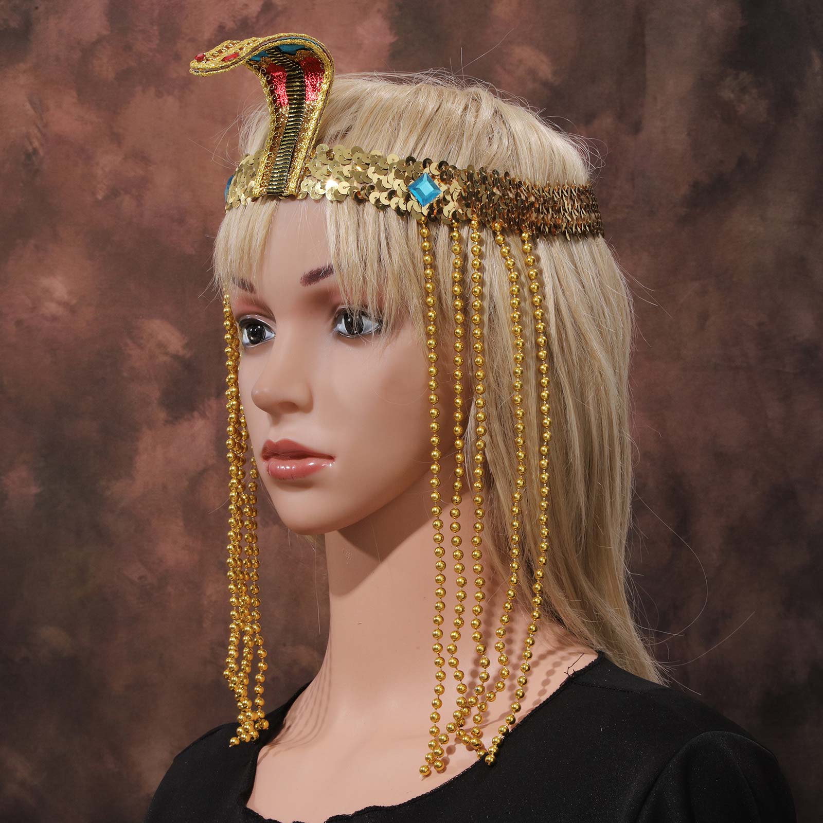 Retro Ancient Egypt Queen Head - огляд і ціна Women'S Egyptian Accessories