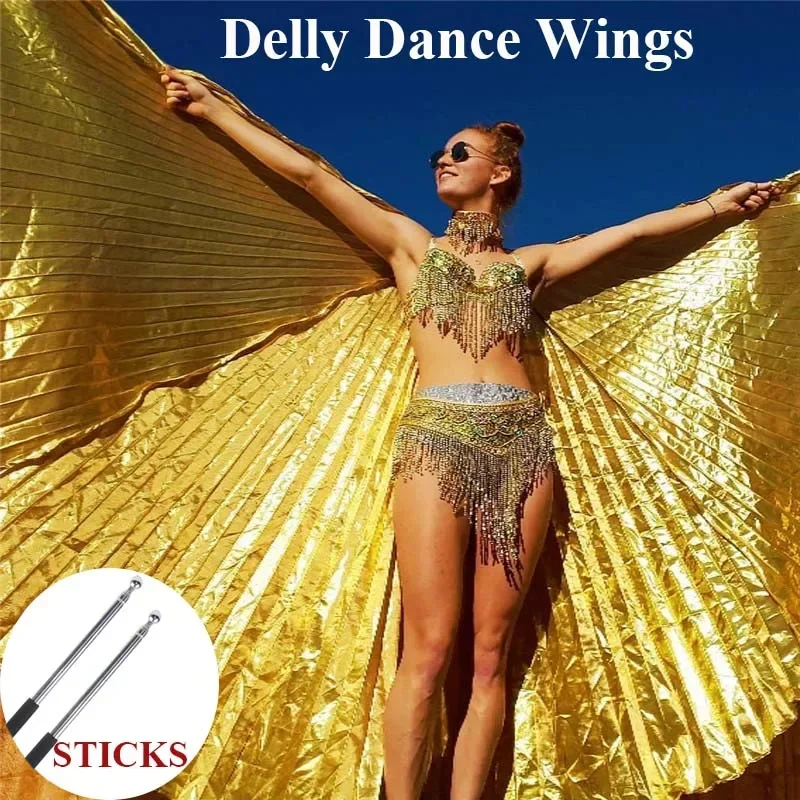 yesWomen Belly Dance Wings Bel - огляд і ціна Women'S Egyptian Accessories