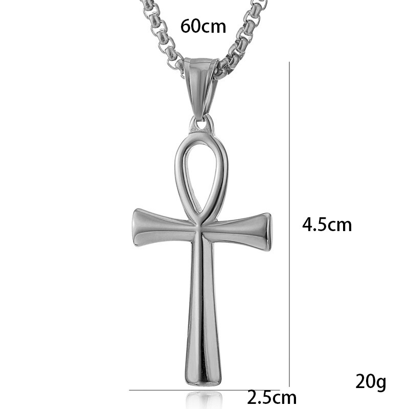 Stainless Steel Egyptian Ankh  - огляд і ціна Women'S Egyptian Accessories