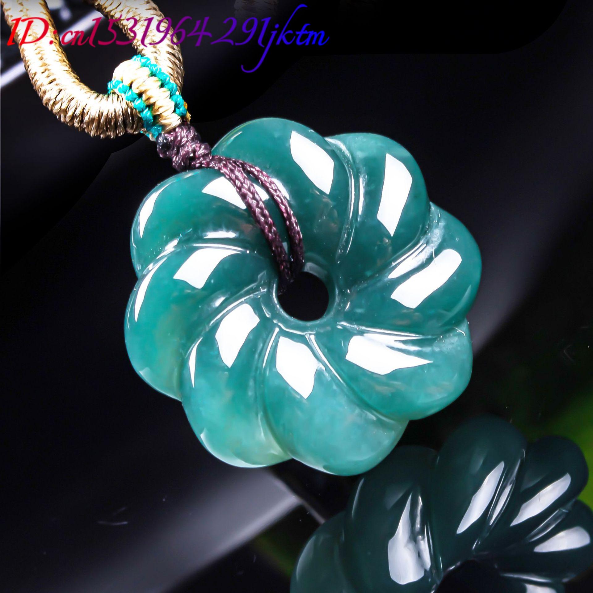 Natural Burmese Jadeite Flower - огляд і ціна Women Accessories Products