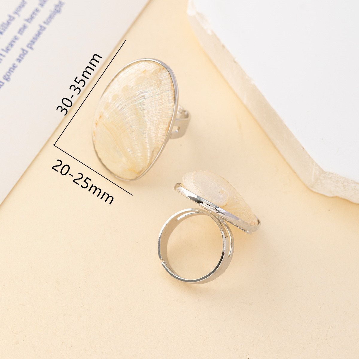 Vintage Chunky Shell Rings for - огляд і ціна Women Accessories Outlet