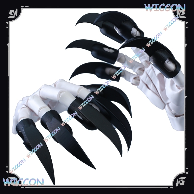 Animal Costume Fingernails Bla - огляд і ціна Women Accessories Kit