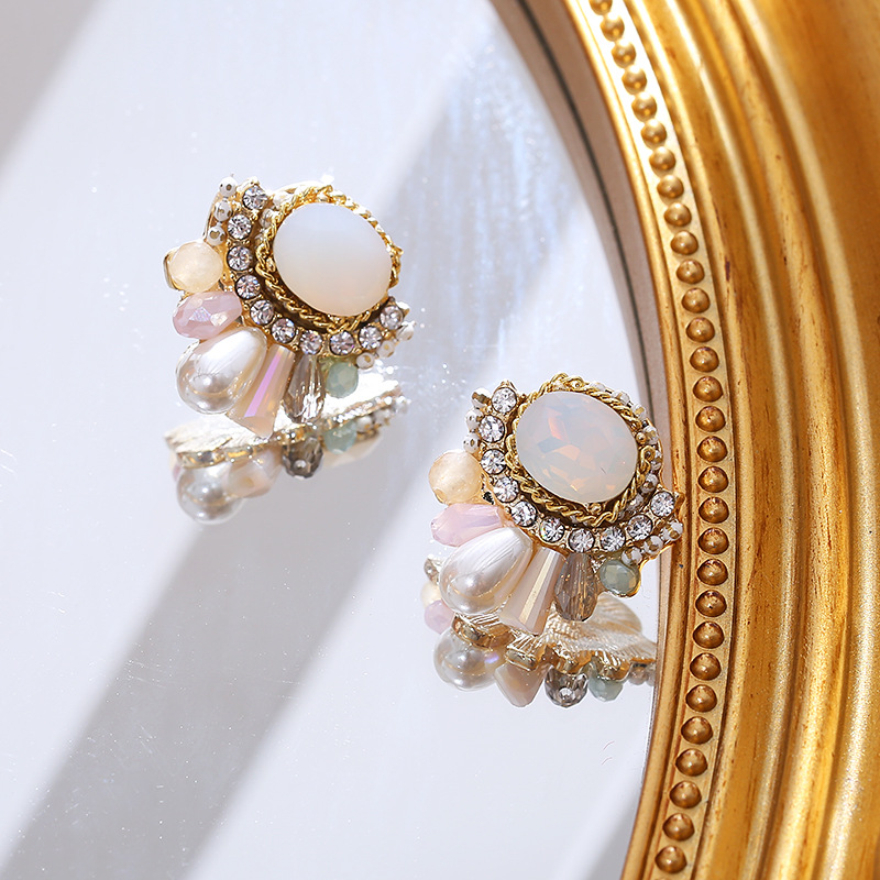 Exquisite Crystal Stud Earring - огляд і ціна Women'S Accessories Nz