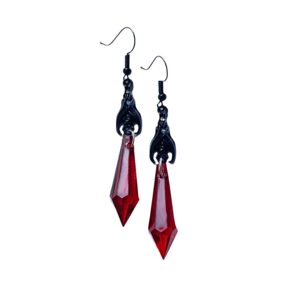 Charm Gothic Black Vampire Bat - огляд і ціна Women'S Vampire Accessories