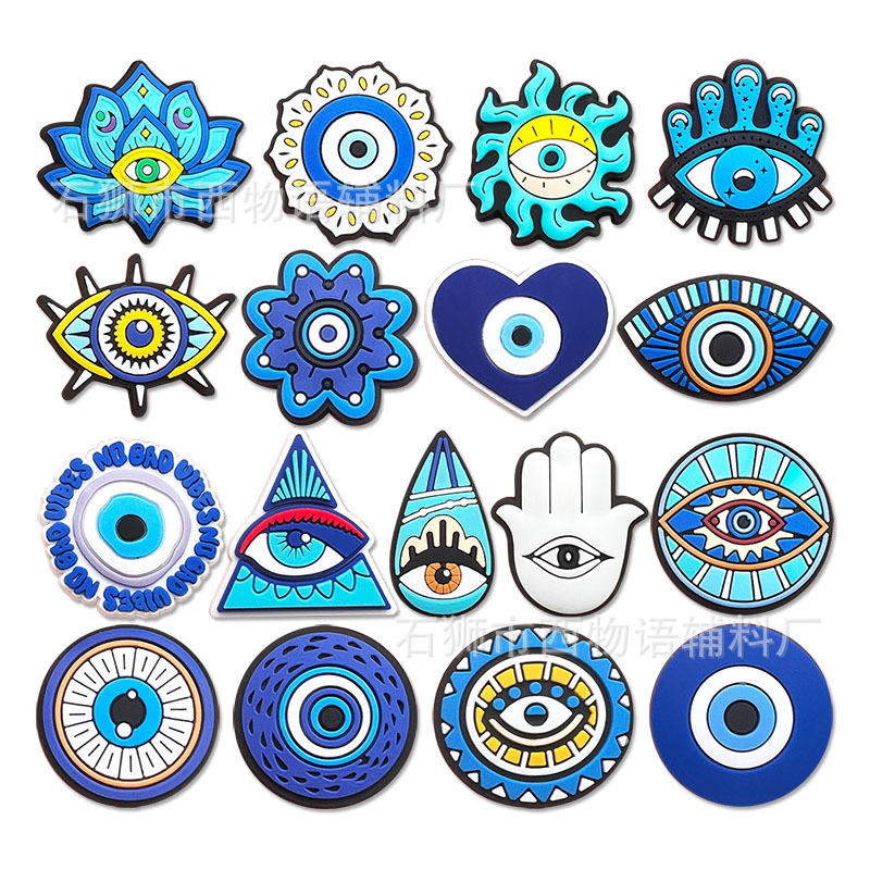 Eyeball Shoe Charms for Crocs  - огляд і ціна Women'S Accessories For Crocs