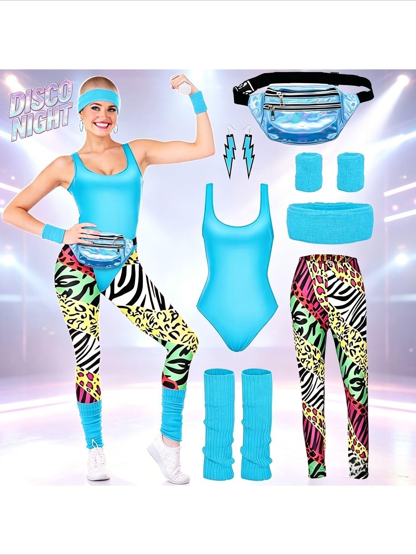 Men's and Women's Disco 80s Re - огляд і ціна Women'S Accessories In The 80S