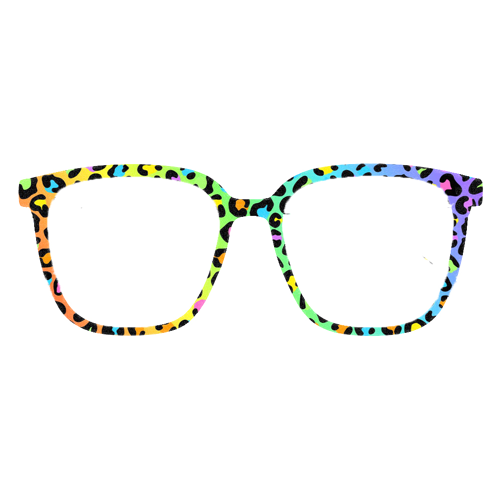 Trendy Rainbow Leopard Print S - огляд і ціна Women Accessories Trendy