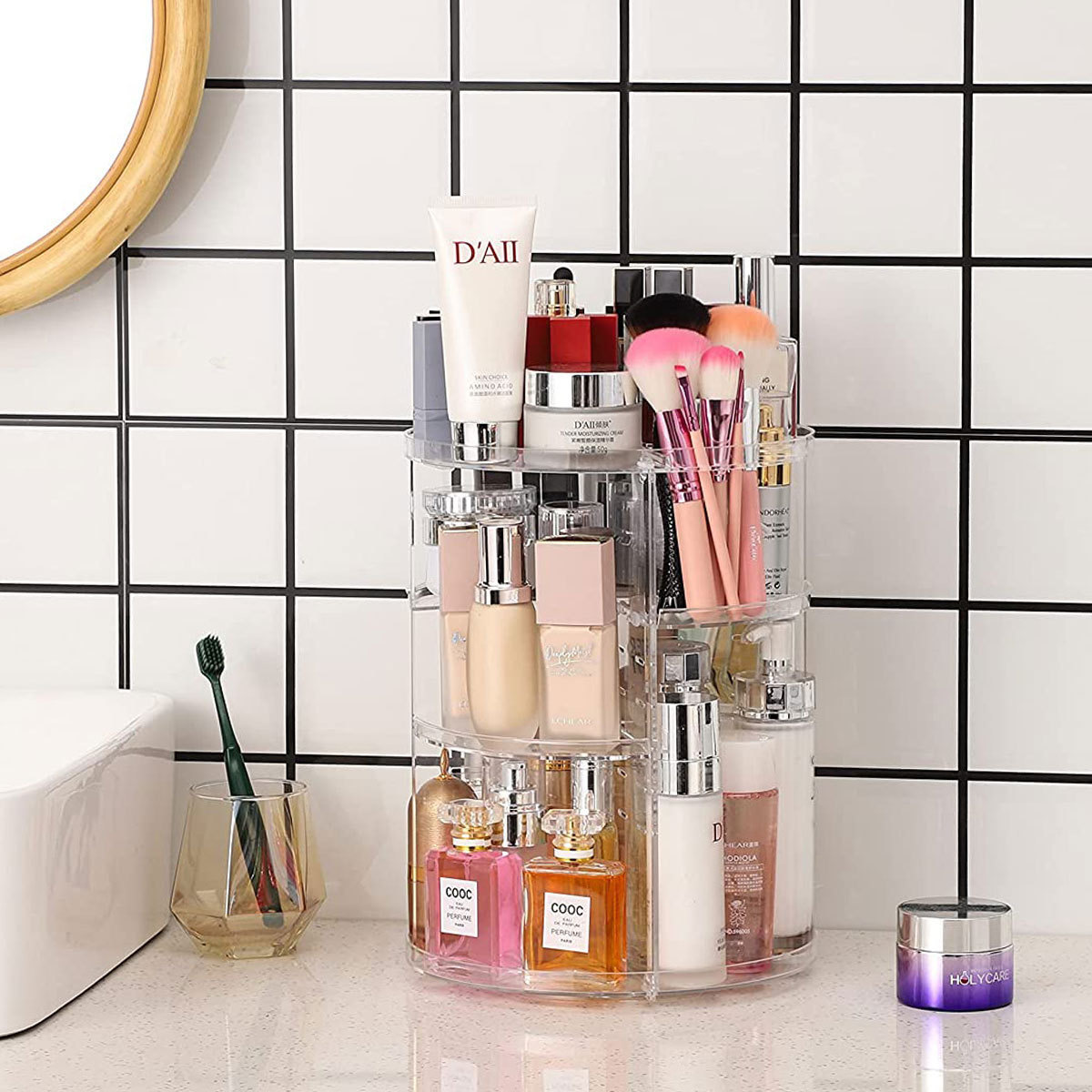 360-Degree Rotating Cosmetic S - огляд і ціна Women Accessories List