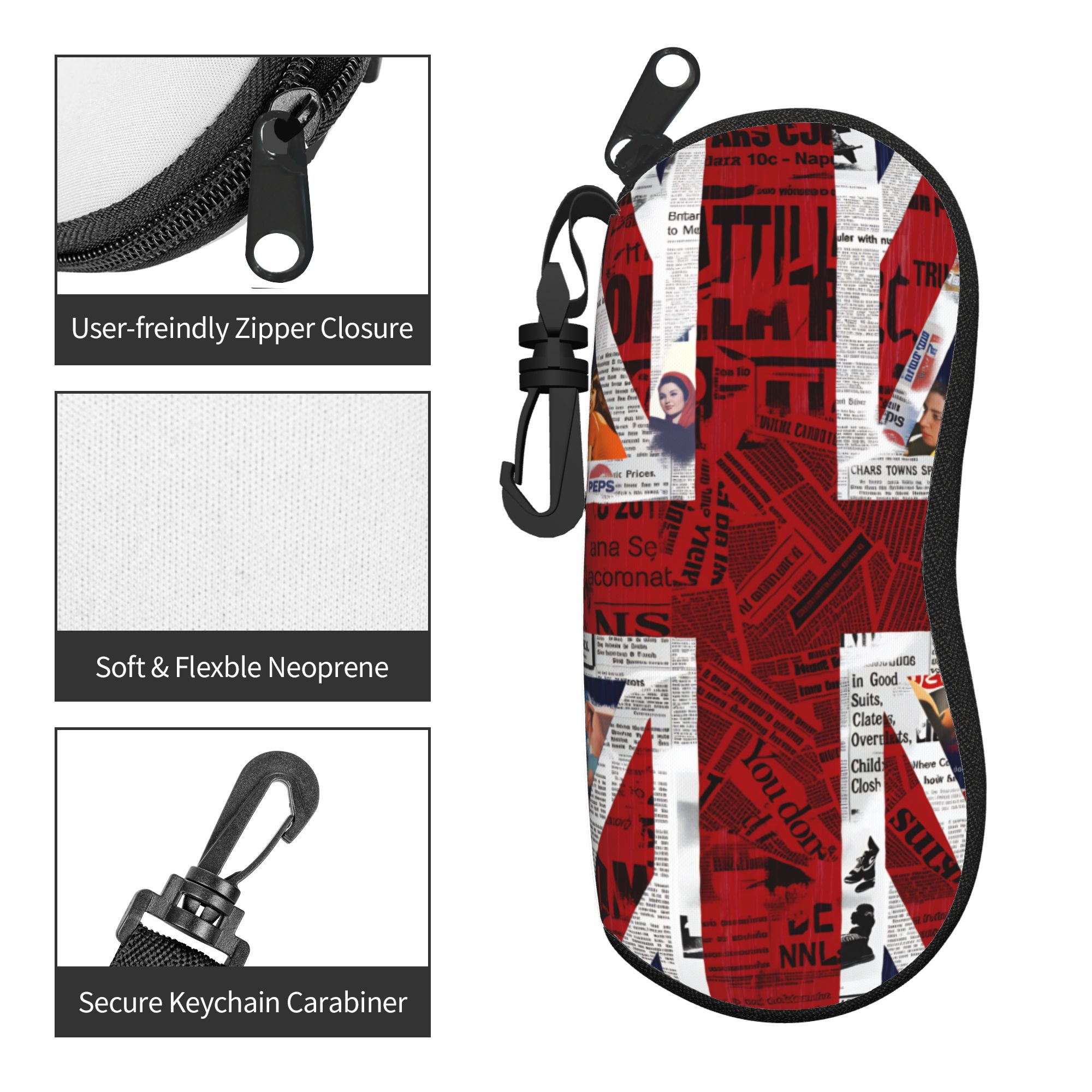 British flag UK Glasses Case   - огляд і ціна Women'S Accessories Uk