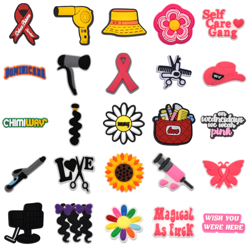 Hairdressing Shoe Charms for C - огляд і ціна Women'S Accessories For Crocs