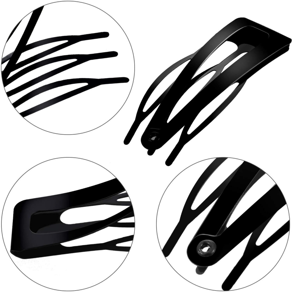 10pcs/lot Metal Snap Hair Clip - огляд і ціна Women Accessories List