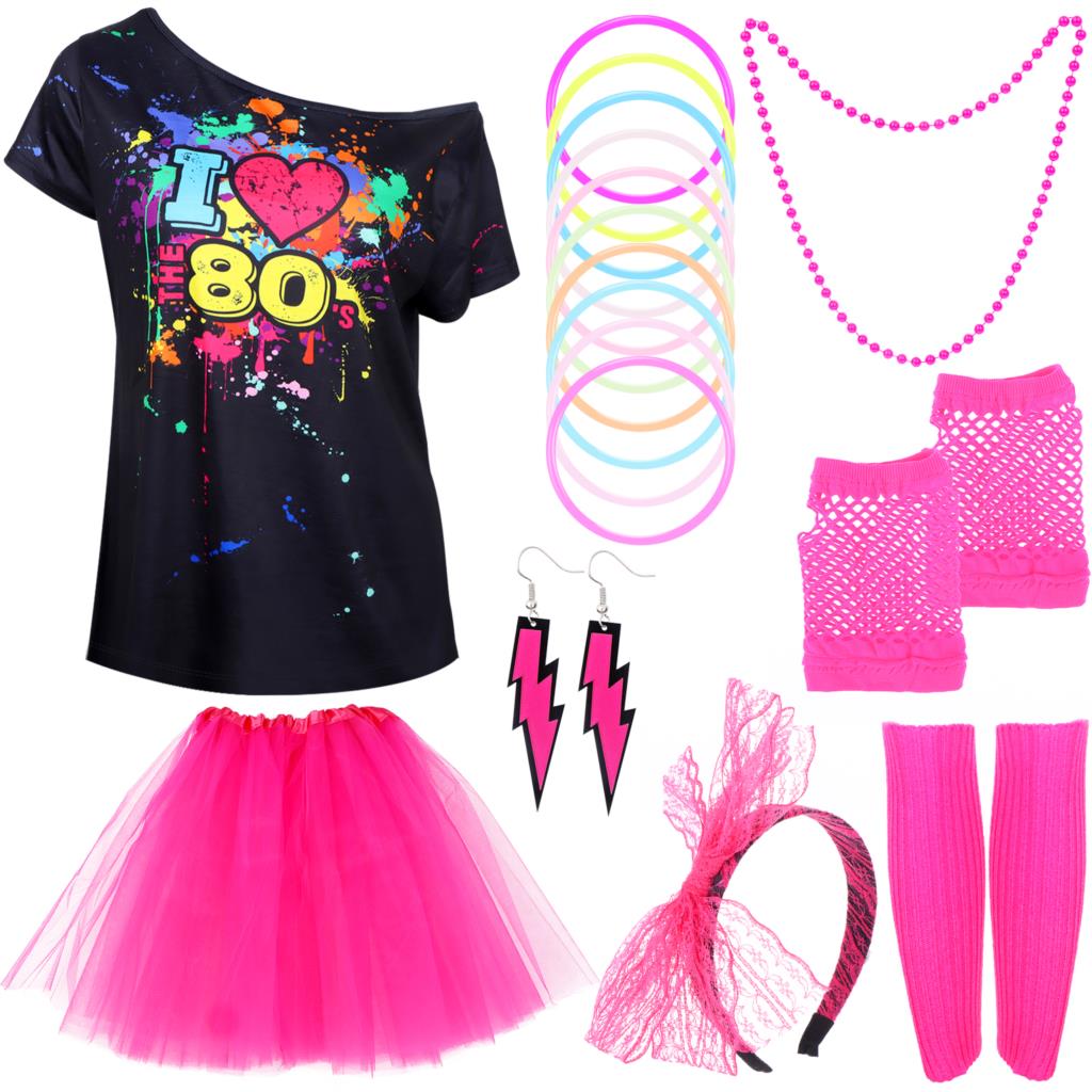 80s Fancy Dress Accessories Re - огляд і ціна Women'S Accessories In The 80S
