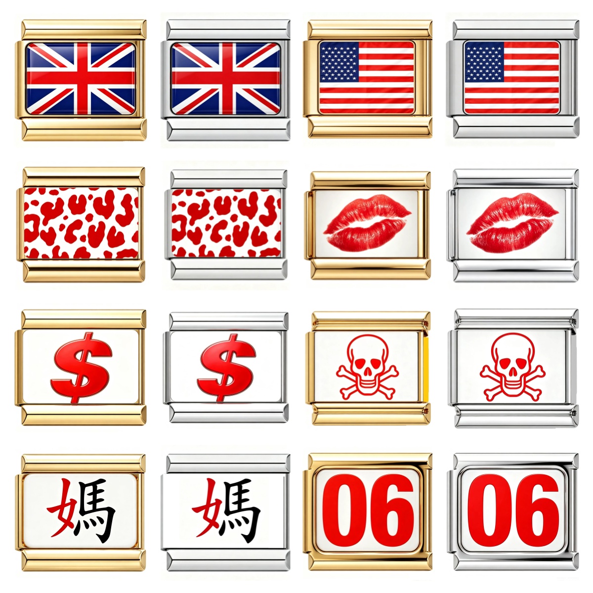 Italian Charm Links Stainless  - огляд і ціна Women'S Accessories Uk