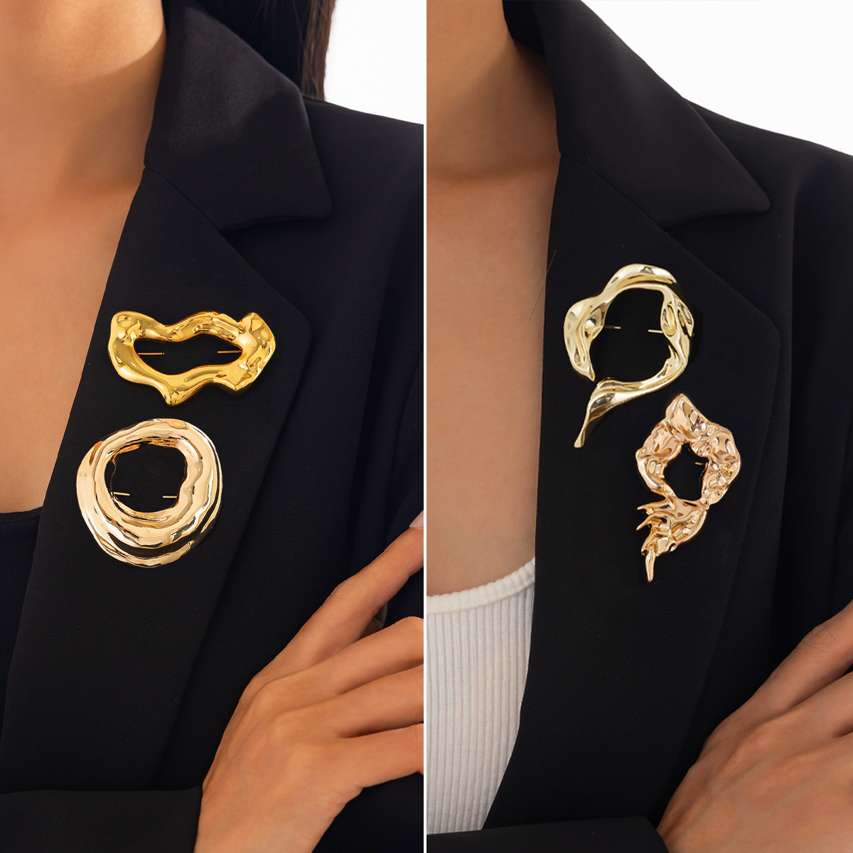 New Fashion Irregular Brooches - огляд і ціна Women Accessories Trendy