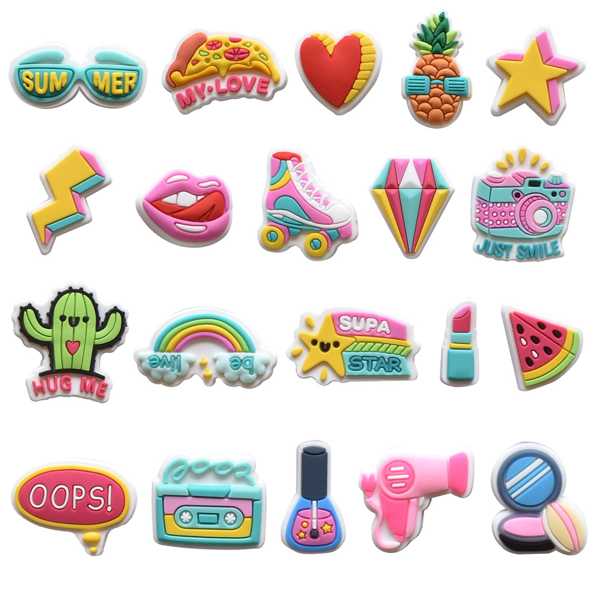 Hot Sales 1Pcs Cute Makeup Sho - огляд і ціна Women'S Accessories For Crocs