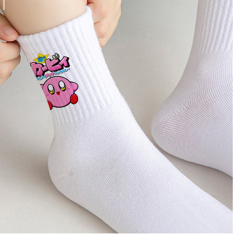 Cartoon Kirby Stockings Women  - огляд і ціна Women'S Ankle Accessories