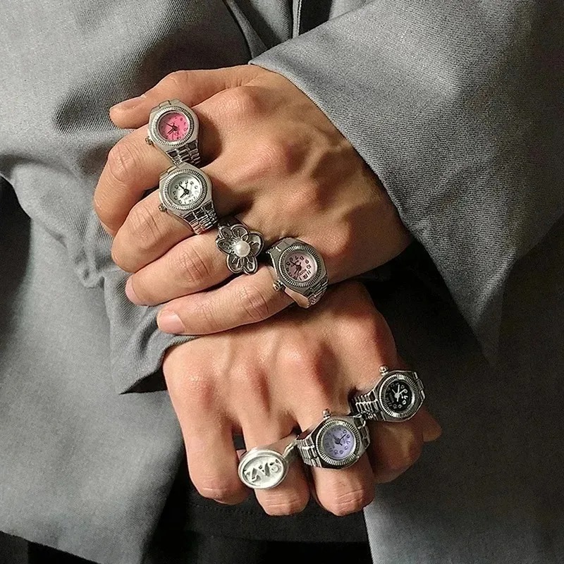 Vintage 80s Punk Watch Ring Y2 - огляд і ціна Women'S Accessories In The 80S