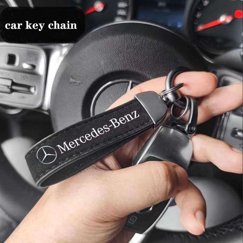 Suede Leather Man Keyring Key  - огляд і ціна Women Accessories Outlet