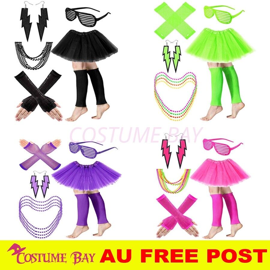 PESENAR Womens Neon 80s Tutu S - огляд і ціна Women'S Accessories In The 80S