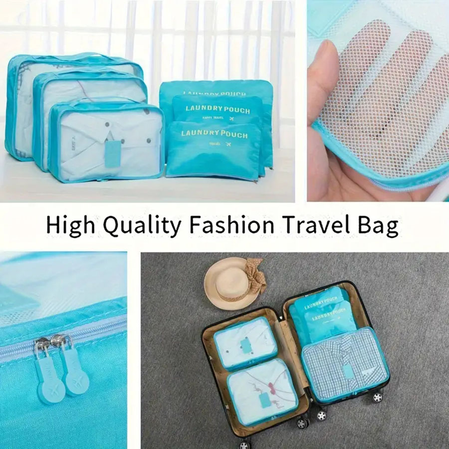 6pcs Travel Organizer Storage  - огляд і ціна Women Accessories List