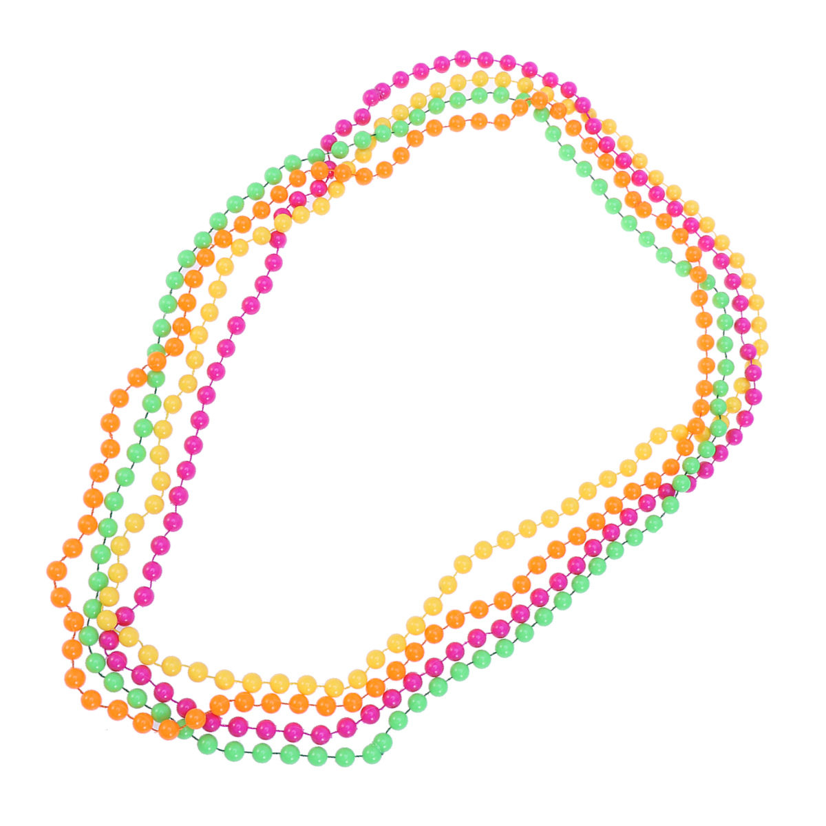 4Pcs Plastic Bead Necklace Wom - огляд і ціна Women'S Accessories In The 80S