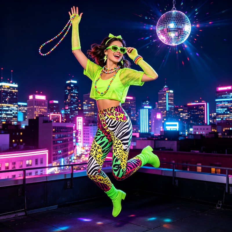 Girls Over 14 Years Old Disco  - огляд і ціна Women'S Accessories In The 80S
