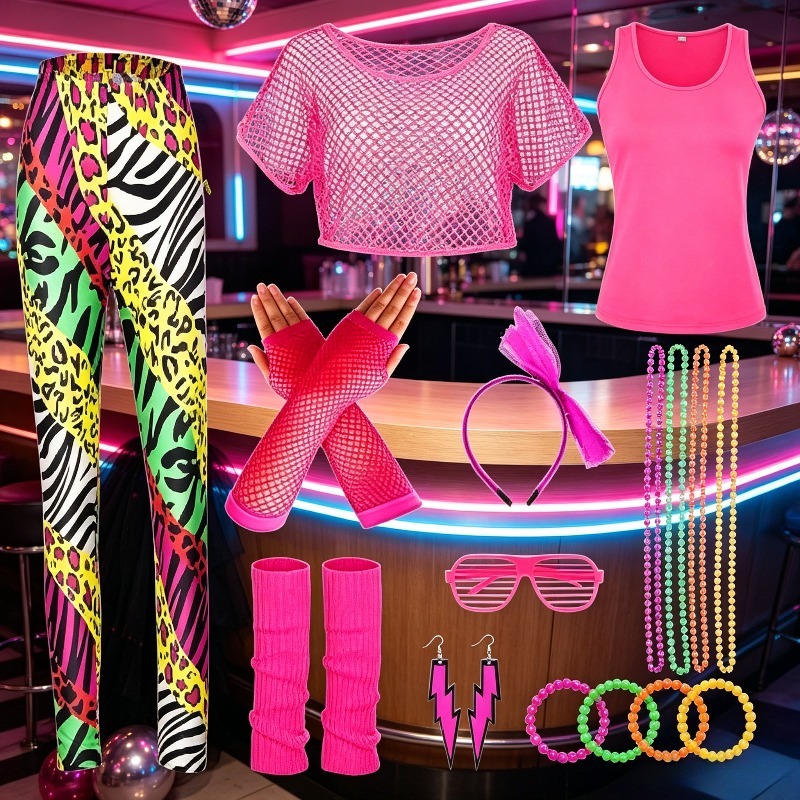 Girls Over 14 Years Old Disco  - огляд і ціна Women'S Accessories In The 80S