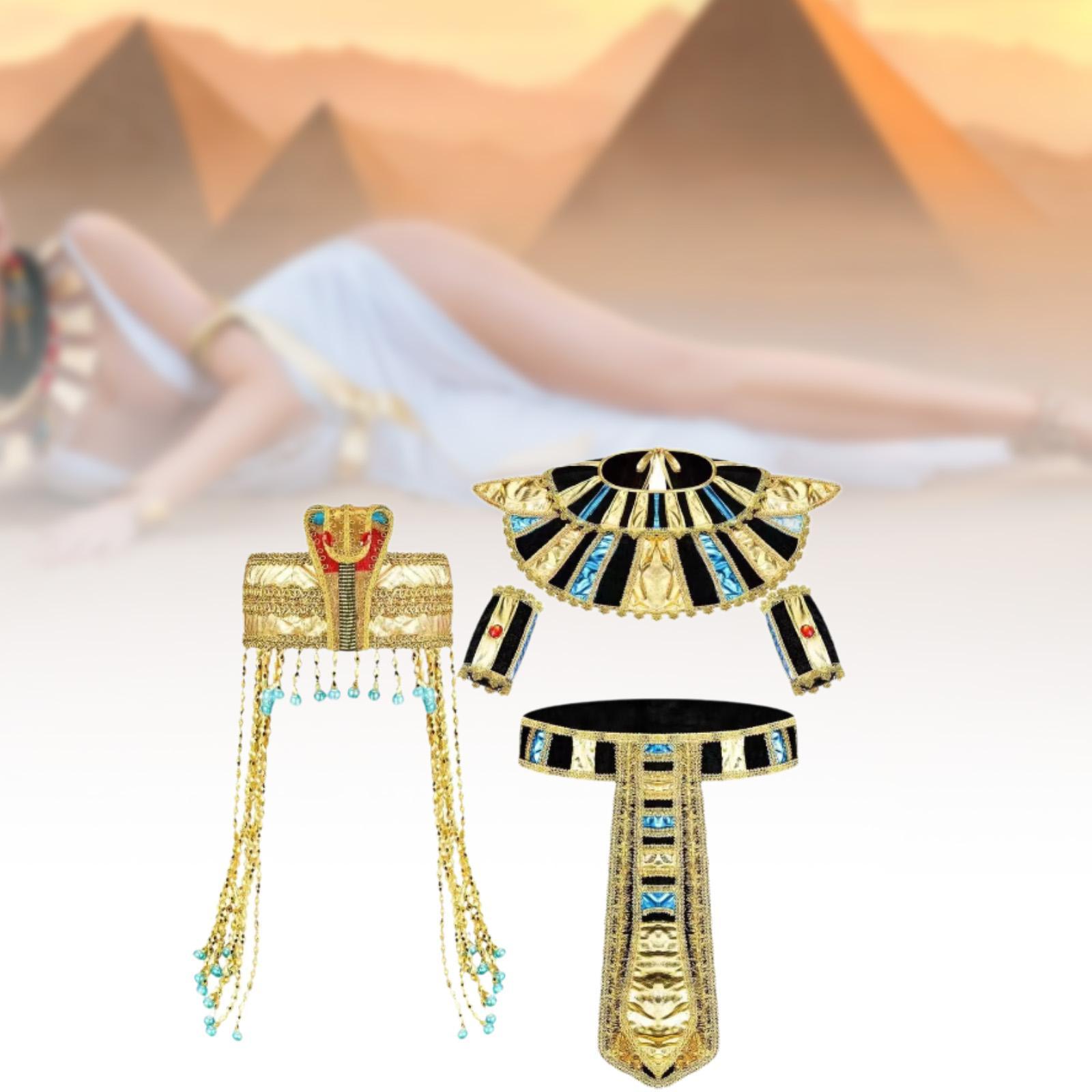 5Pcs Womens Egyptian Costume A - огляд і ціна Women'S Egyptian Accessories