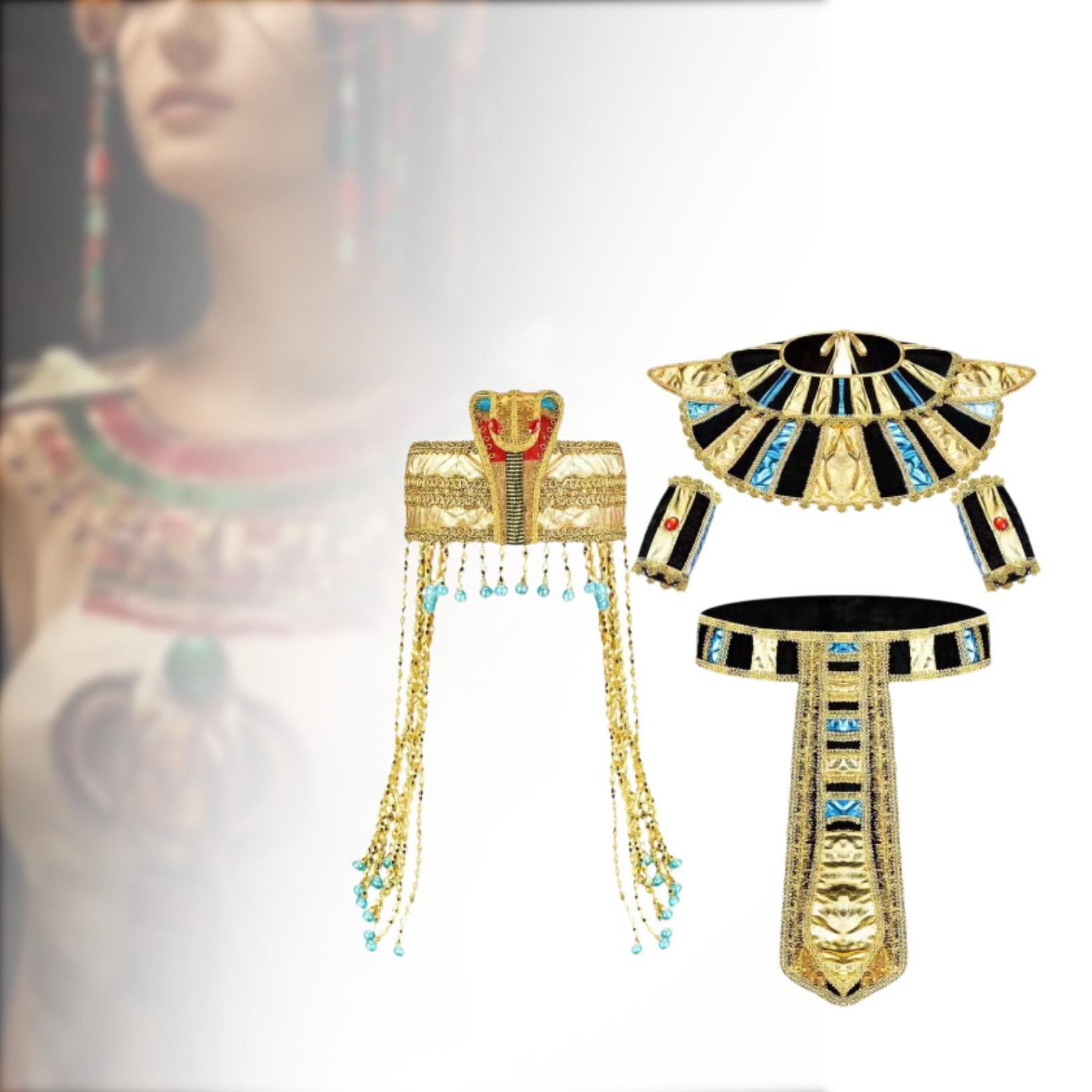 5Pcs Womens Egyptian Costume A - огляд і ціна Women'S Egyptian Accessories