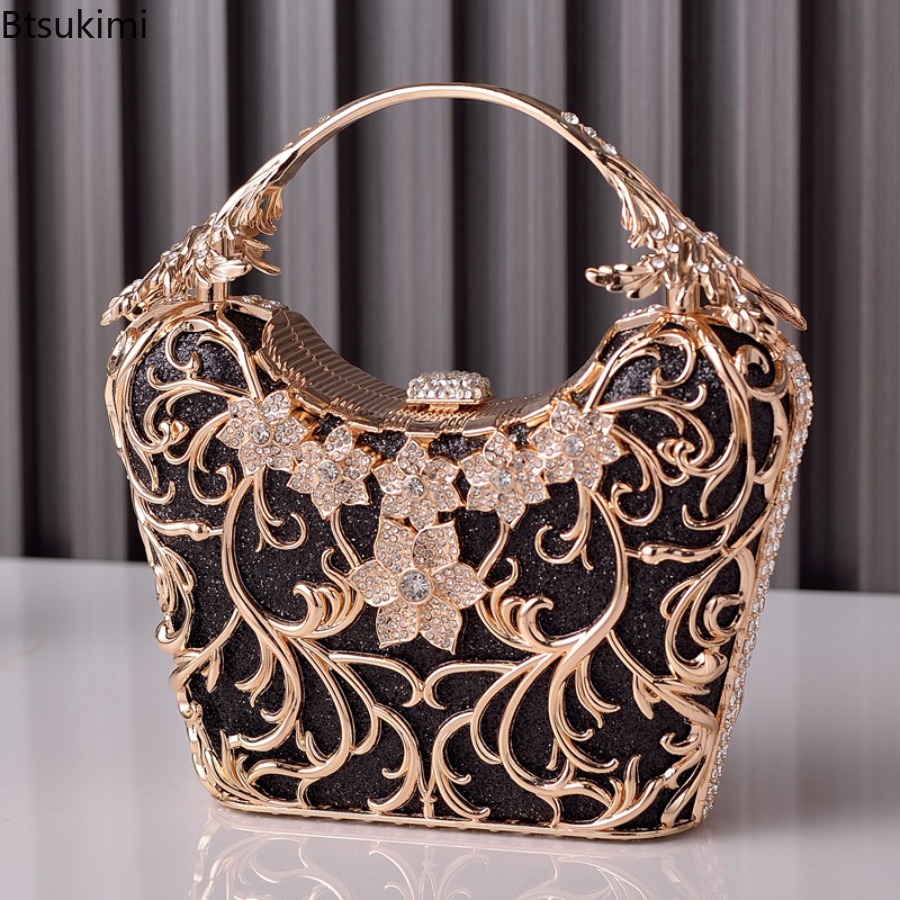 Hollow Out Metal Evening Bags  - огляд і ціна Wallet Chain Bag