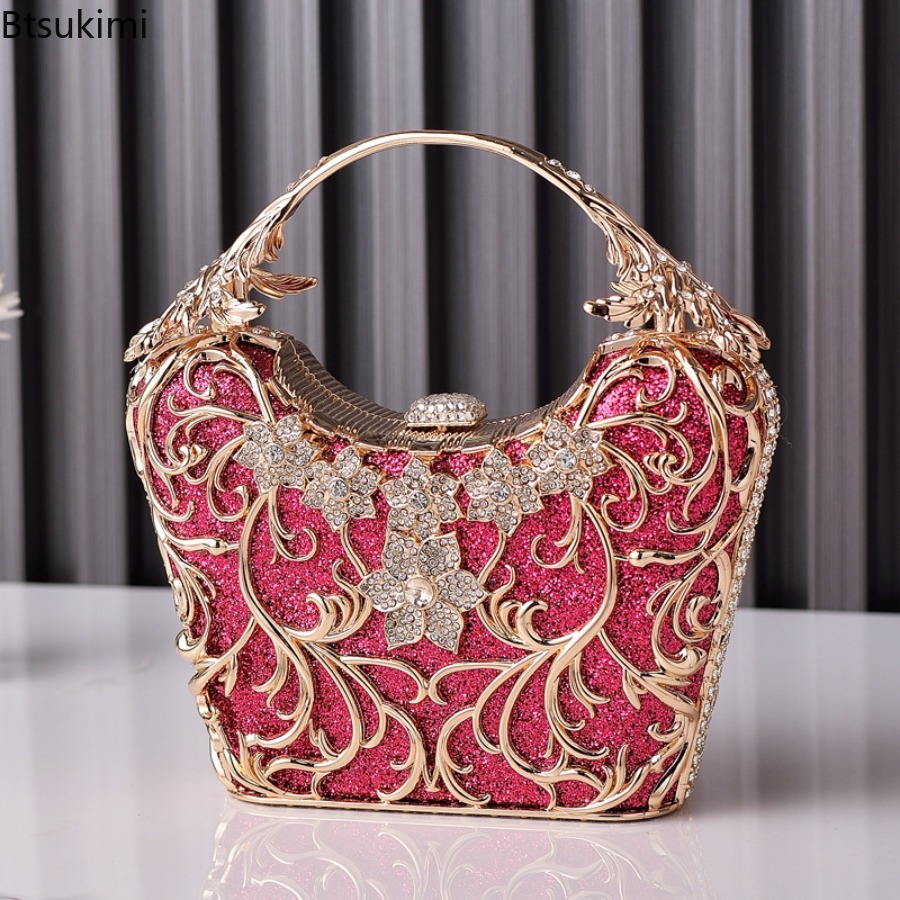 Hollow Out Metal Evening Bags  - огляд і ціна Wallet Chain Bag