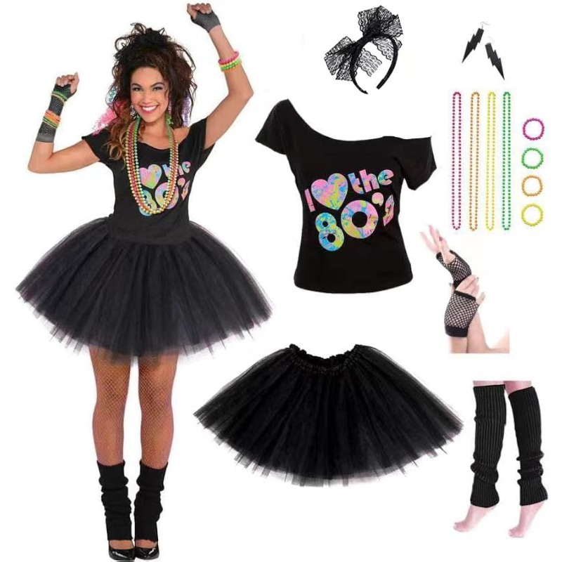Women's 80s Costumes with Acce - огляд і ціна Women'S Accessories In The 80S