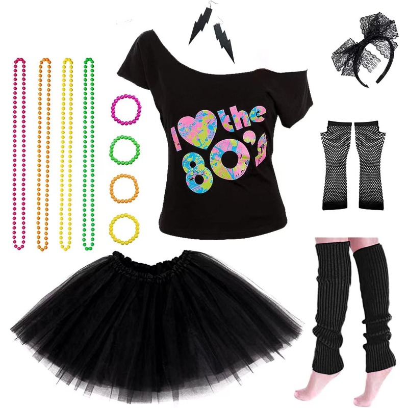Women's 80s Costumes with Acce - огляд і ціна Women'S Accessories In The 80S