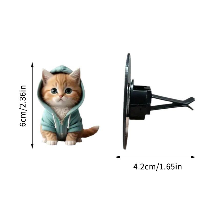 Cat Car Air Freshener Clip Out - огляд і ціна Women Accessories Outlet