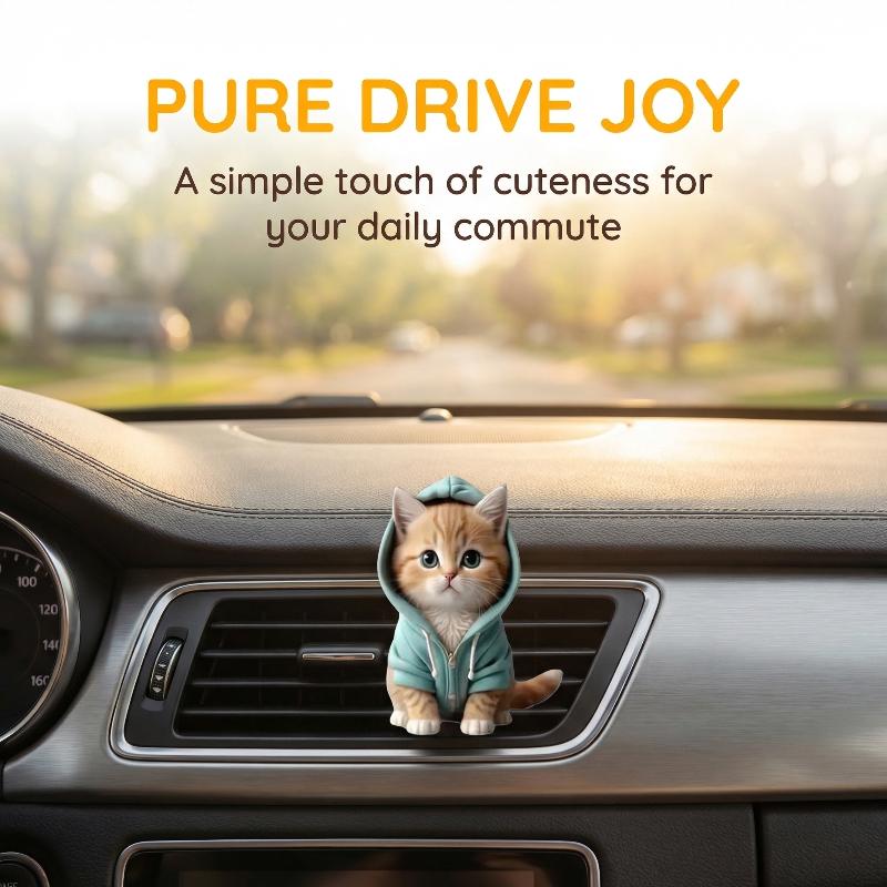 Cat Car Air Freshener Clip Out - огляд і ціна Women Accessories Outlet