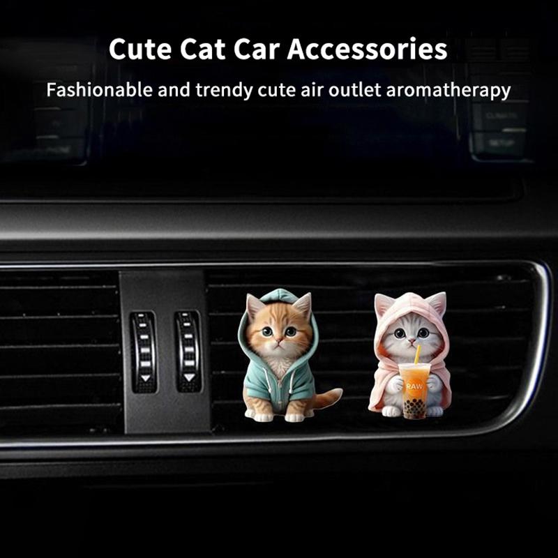 Cat Car Air Freshener Clip Out - огляд і ціна Women Accessories Outlet