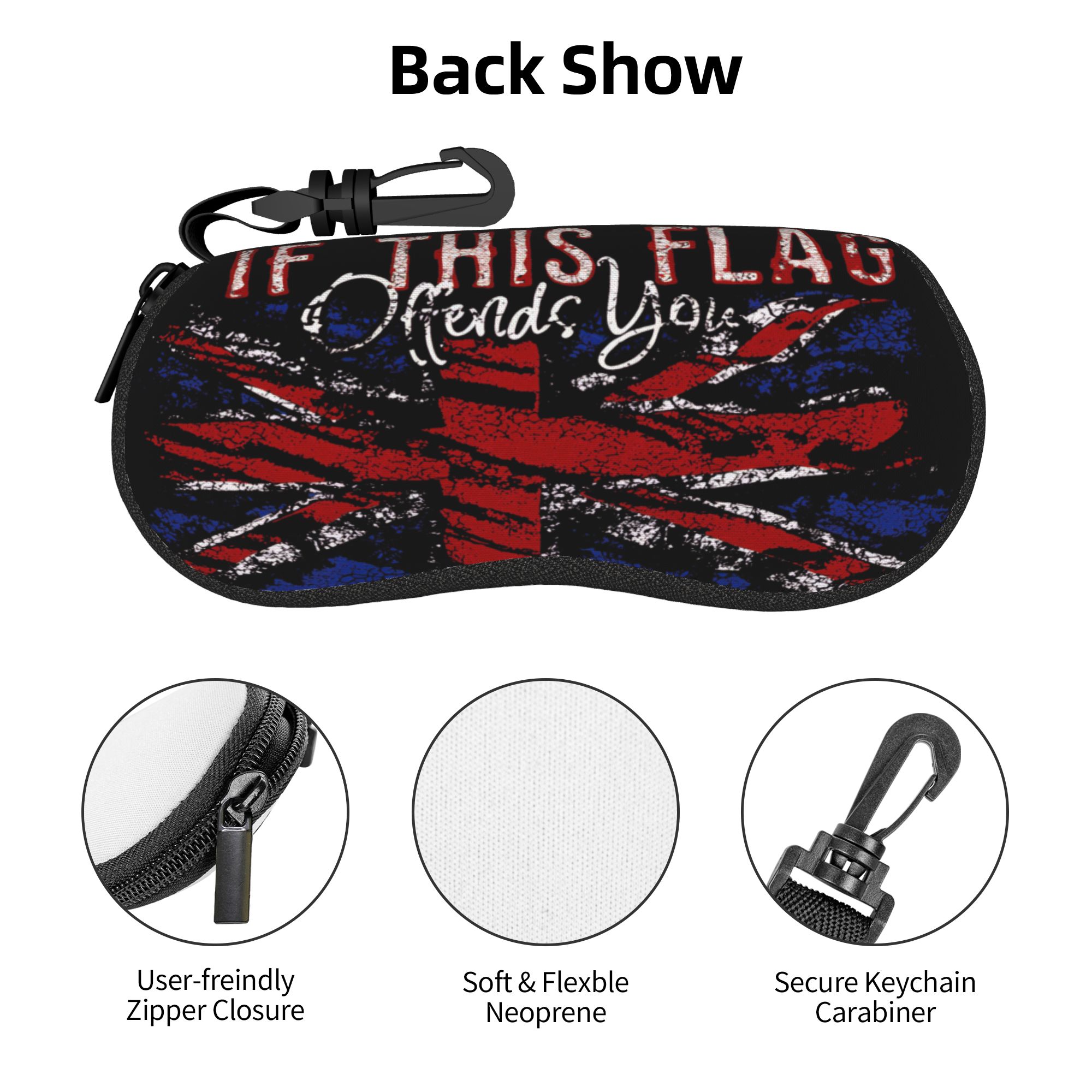 British flag UK Glasses Case M - огляд і ціна Women'S Accessories Uk