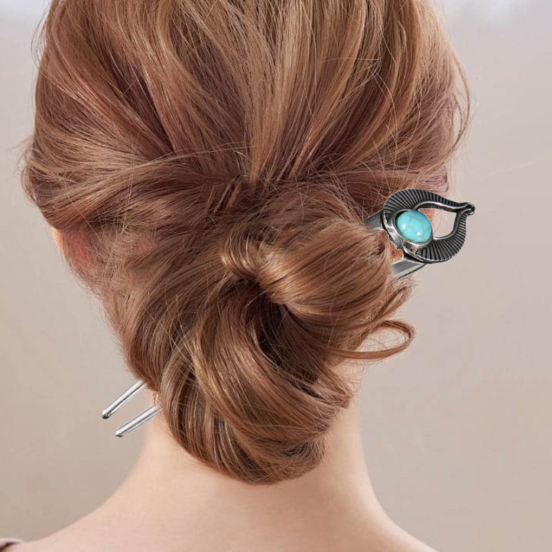 Egypt Turquoise U Shape Hair F - огляд і ціна Women'S Egyptian Accessories