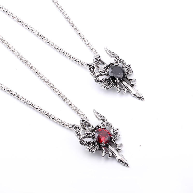 Double Dragon Black Gem Cross  - огляд і ціна Women Accessories Trendy