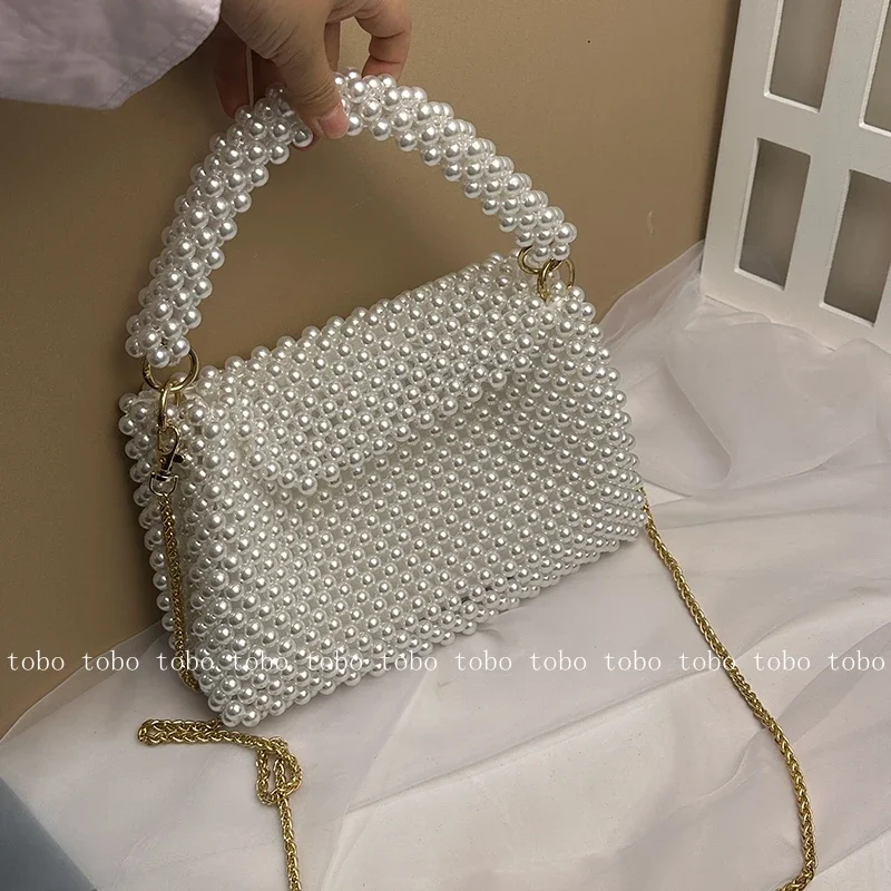 Ins Superlatives Pearl Bead Wa - огляд і ціна Wallet Chain Bag