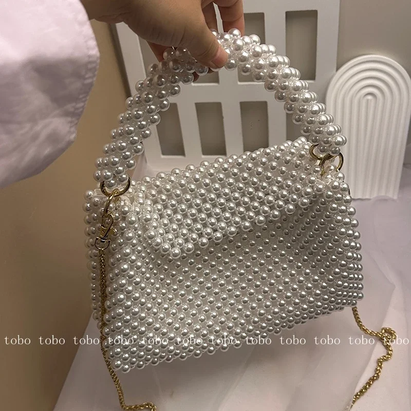 Ins Superlatives Pearl Bead Wa - огляд і ціна Wallet Chain Bag
